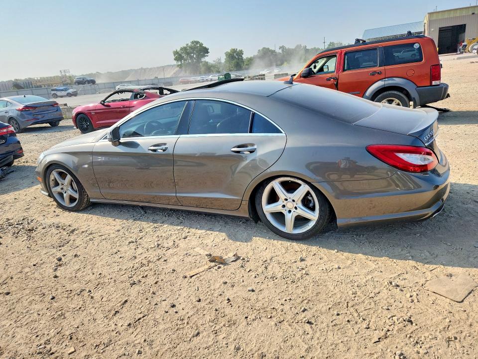 2012 Mercedes-benz Cls-klasse VIN WDDLJ9BB9CA041874 COPART salvage auction — MINOR DENT/SCRATCHES, Mo - Dealer Only Clean Title, sold $625 on 2026-07-28 (photo 2)