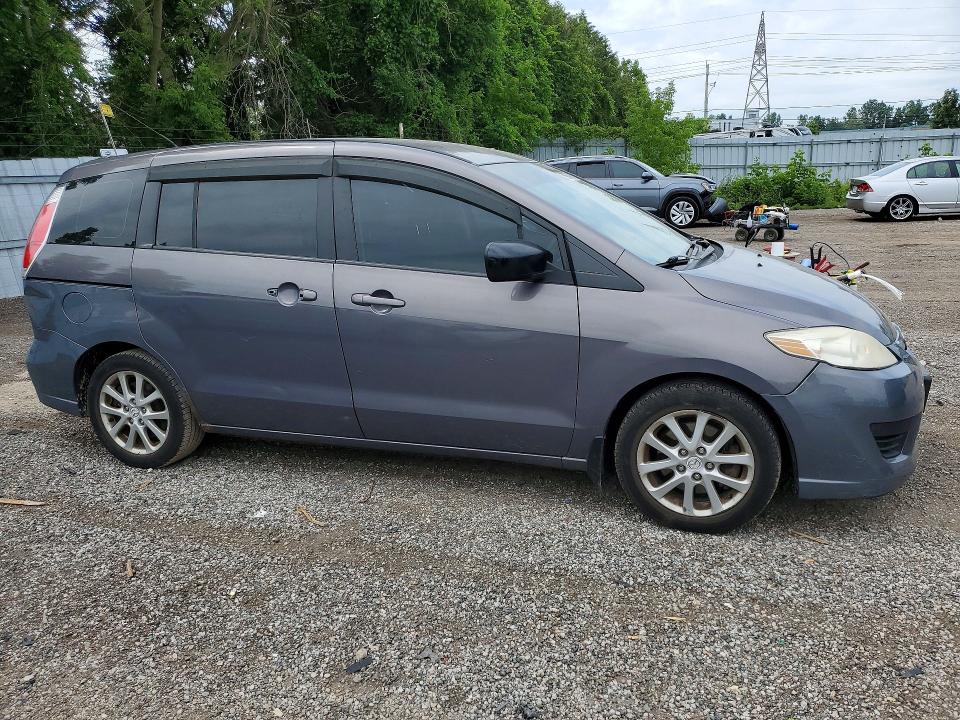 2010 Mazda 5 VIN JM1CR2W37A0377118 COPART salvage auction — REAR END, On - Permit No Brand - Unfit, sold $375 on 2026-07-16 (photo 4)
