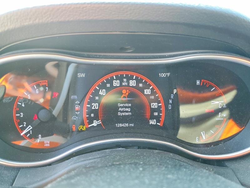 2019 Dodge Durango VIN 1C4RDHAG7KC632887 COPART salvage auction — FRONT END, Md - Cert Of Salvage > 75% Damage, sold $3,200 on 2026-07-09 (photo 9)