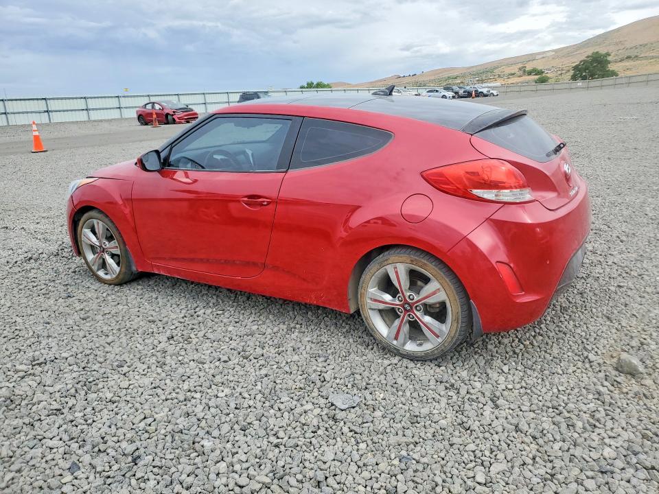 2016 Hyundai Veloster VIN KMHTC6AD5GU295717 COPART salvage auction — FRONT END, Nv - Cert Of Title-Rebuilt Total Lo, sold $100 on 2026-07-23 (photo 2)