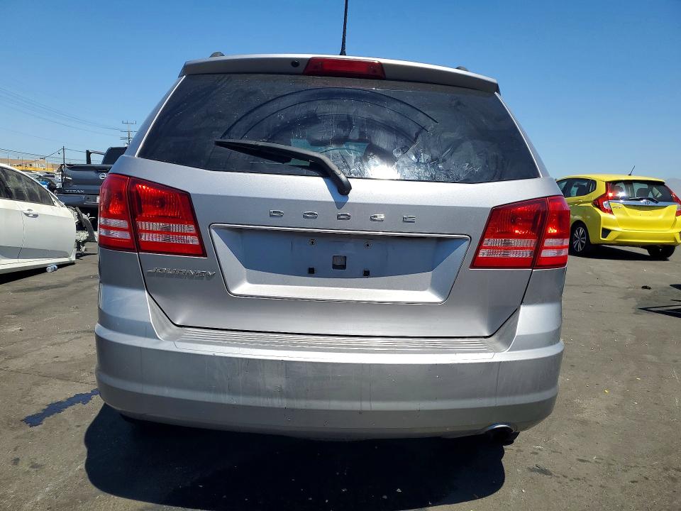 2017 Dodge Journey VIN 3C4PDCAB9HT539218 COPART salvage auction — MINOR DENT/SCRATCHES, Ca - Dis/Dlr/Exp Only Clean Title, sold $1,250 on 2026-08-03 (photo 6)