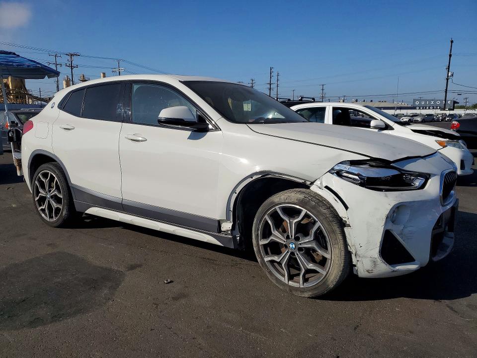 2018 BMW X2 VIN WBXYJ5C37JEF81560 COPART salvage auction — FRONT END, CA - SALVAGE CERTIFICATE, sold $3,750 on 2026-07-27 (photo 4)