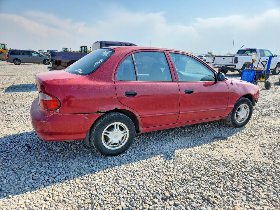 1998 Hyundai Accent VIN KMHVF24N0WU520024 COPART salvage auction — FRONT END, Co - Public - Salvage Title, sold $250 on 2026-07-14 (photo 3)