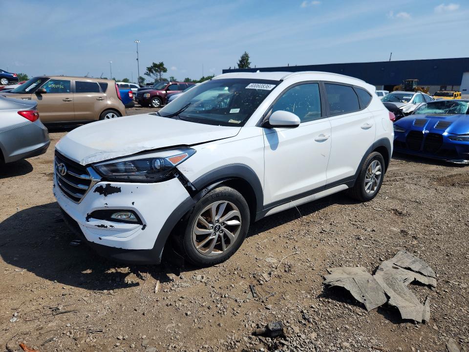 2017 Hyundai Tucson VIN KM8J3CA47HU416836 COPART salvage auction — FRONT END, VA - CERTIFICATE OF TITLE (P), sold $3,150 on 2026-07-28 (photo 1)