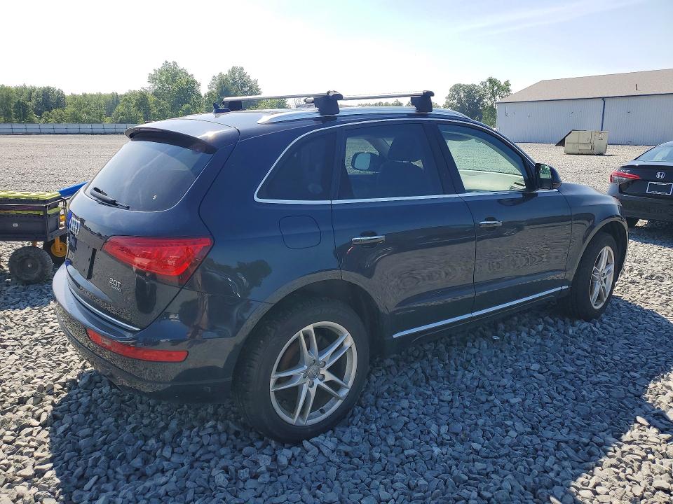 2017 Audi Q5 VIN WA1L2AFP6HA012218 COPART salvage auction — MECHANICAL, Oh - Cert Of Title-Salvage, sold $1,200 on 2026-07-20 (photo 3)