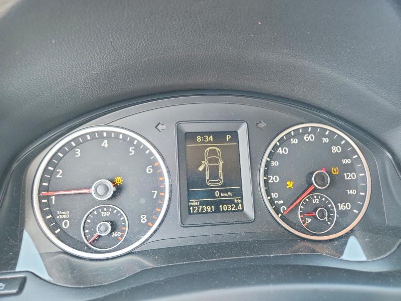2012 Volkswagen Tiguan VIN WVGAV7AX6CW558345 COPART salvage auction — REAR END, NY - MV-907A SALVAGE CERTIFICATE, sold $400 on 2026-07-27 (photo 9)