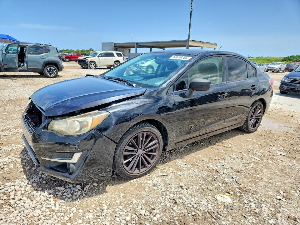 2016 Subaru Impreza VIN JF1GJAA60GH023199 COPART salvage auction — FRONT END, Fl - Cert Of Title Slvg Rebuildable, sold $15 on 2026-07-30 (photo 1)