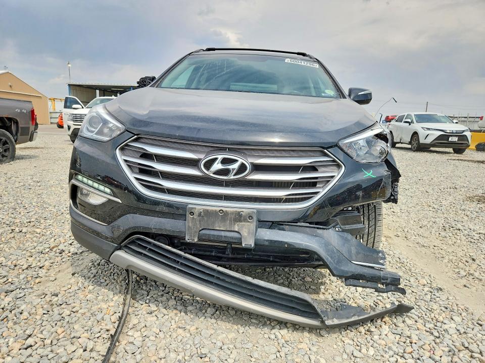 2018 Hyundai Santa fe VIN 5XYZUDLA0JG548650 COPART salvage auction — FRONT END, Co - Public - Salvage Title, sold $4,800 on 2026-07-14 (photo 5)