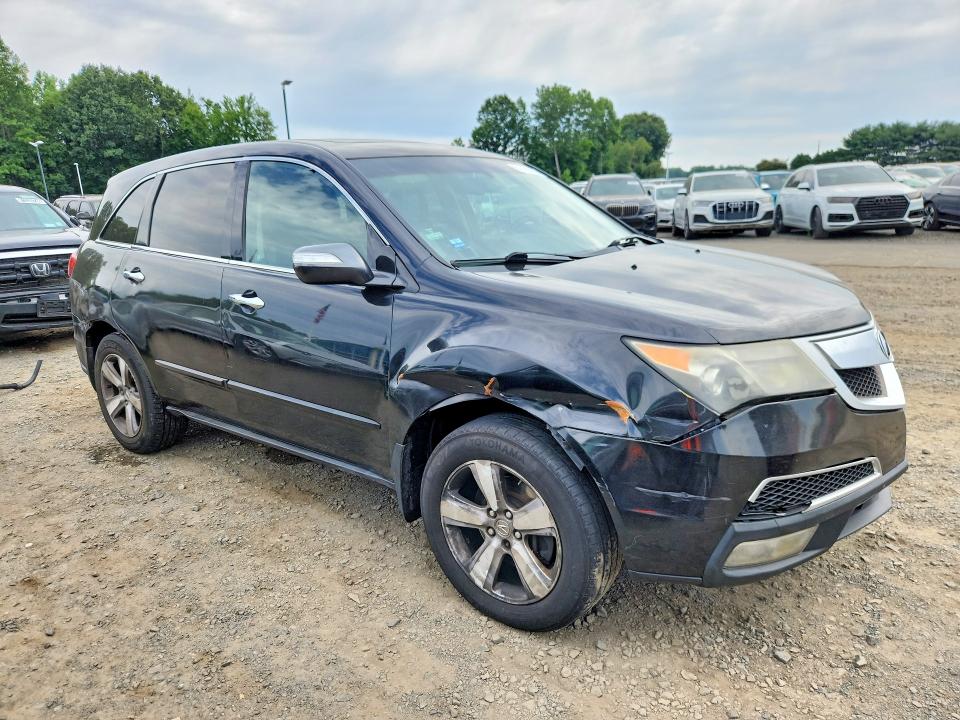 2012 Acura Mdx VIN 2HNYD2H32CH513150 COPART salvage auction — FRONT END, Ct - Certificate Of Title, sold $975 on 2026-07-28 (photo 4)