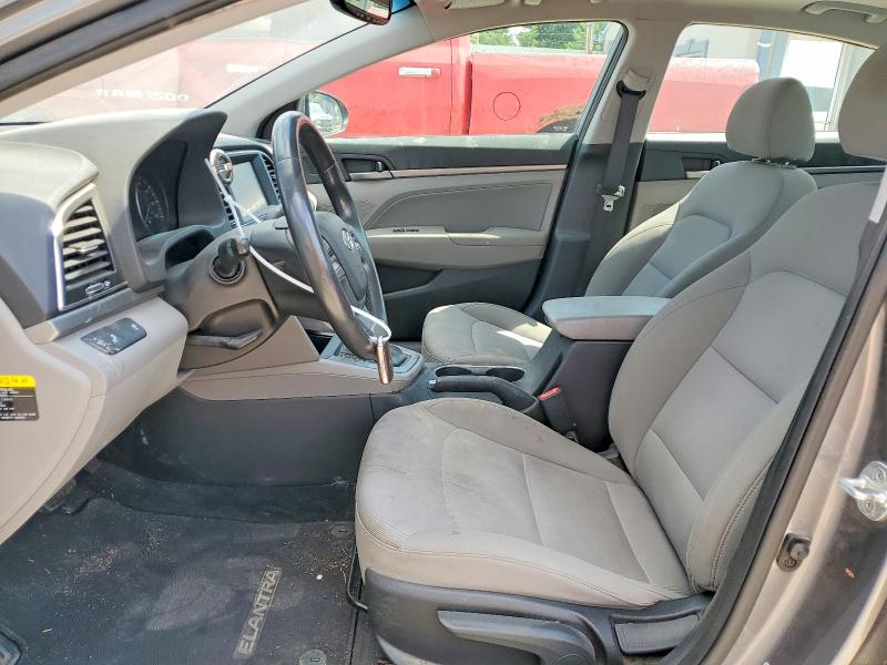 2018 Hyundai Elantra VIN 5NPD84LF4JH321819 COPART salvage auction — HAIL, Ks - Cert Of Title-Rebuilt Salvage, sold $1,350 on 2026-07-22 (photo 7)