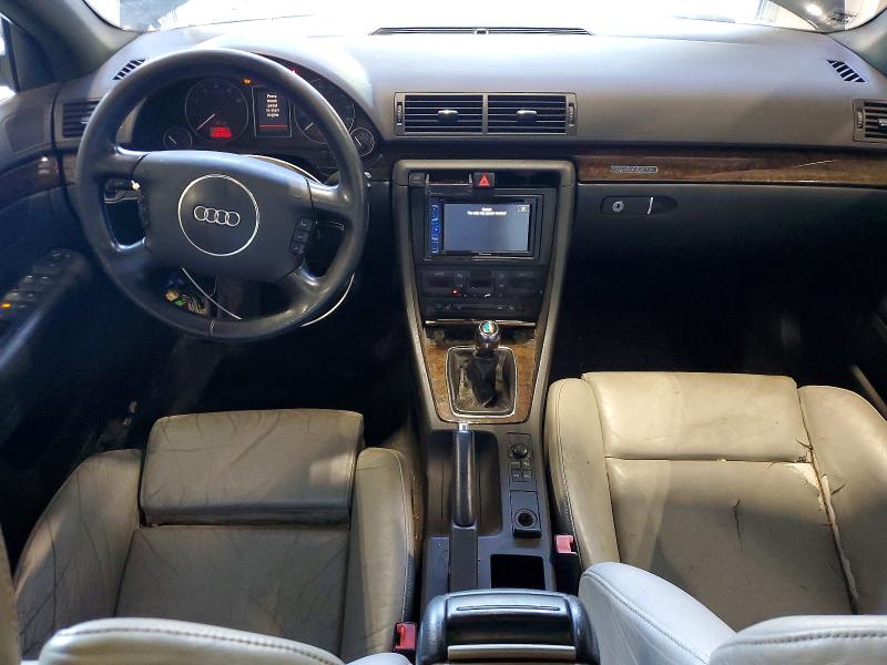 2005 Audi S4 VIN WAUPL68E75A074734 COPART salvage auction — FRONT END, NY - CERTIFICATE OF TITLE, sold $450 on 2026-07-13 (photo 8)