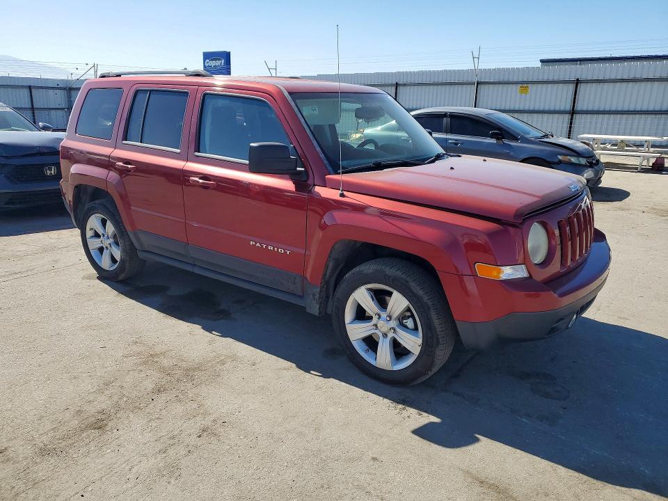 2012 Jeep Liberty (patriot) VIN 1C4NJPFA9CD548507 COPART salvage auction — SIDE, Ca - Salvage Certificate, sold $650 on 2026-07-31 (photo 4)