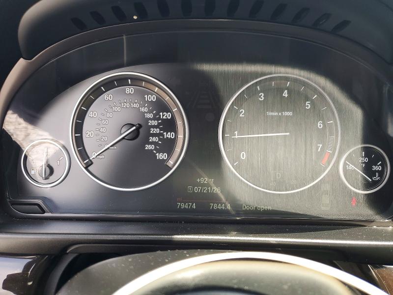 2015 BMW 5er VIN WBA5A7C50FD627525 COPART salvage auction — REAR END, Fl - Cert Of Title Slvg Rebuildable, sold $5,600 on 2026-07-31 (photo 9)
