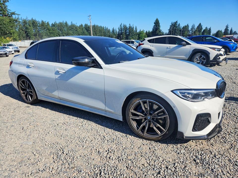 2020 BMW M340i VIN 3MW5U7J04L8B43039 COPART salvage auction — SIDE, WA - BILL OF SALE, sold $18,600 on 2026-07-10 (photo 4)