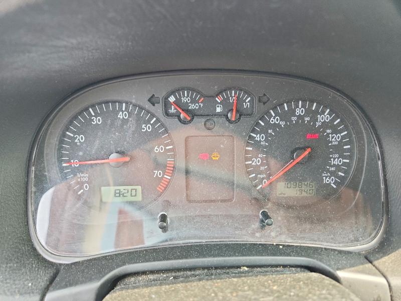 2002 Volkswagen Jetta VIN WVWSK61J52W320332 COPART salvage auction — FRONT END, Va - Certificate Of Title, sold $475 on 2026-08-12 (photo 9)