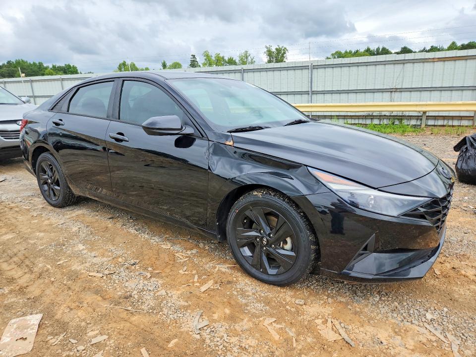 2023 Hyundai Elantra VIN KMHLM4AG7PU370705 COPART salvage auction — SIDE, Va - Cert Of Title - Salvage, sold $3,950 on 2026-07-31 (photo 4)