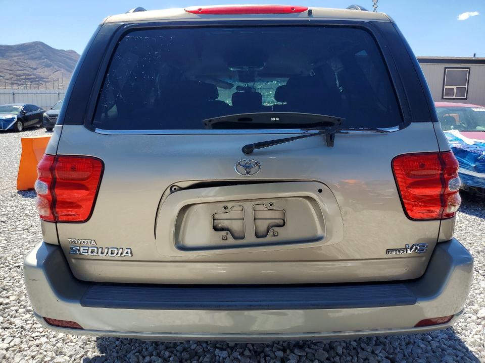 2004 Toyota Sequoia VIN 5TDZT34AX4S238234 COPART salvage auction — FRONT END, Nv - Salvage Title, sold $625 on 2026-07-22 (photo 6)
