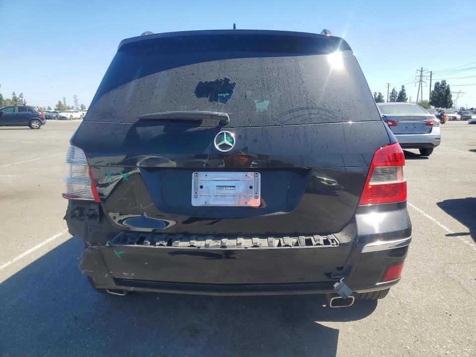 2012 Mercedes-benz Glk-klasse VIN WDCGG5GB5CF818494 COPART salvage auction — REAR END, Ca - Salvage Certificate, sold $1,050 on 2026-08-18 (photo 6)