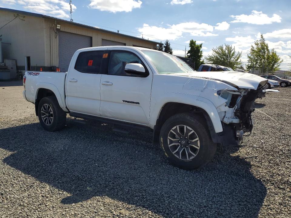 2023 Toyota Tacoma VIN 3TMCZ5AN1PM643362 COPART salvage auction — FRONT END, Ca - Certificate Of Title, sold $10,900 on 2026-07-30 (photo 4)