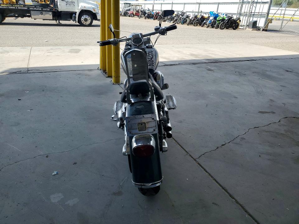2002 Harley-davidson Flstfi VIN 1HD1BXB332Y073607 COPART salvage auction — MECHANICAL, Az - Certificate Of Title, sold $2 on 2026-07-31 (photo 4)