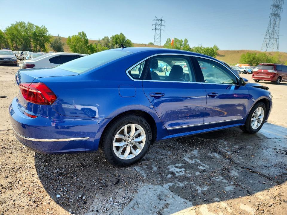 2017 Volkswagen Passat VIN 1VWAT7A38HC054750 COPART salvage auction — FRONT END, Co - Salvage Title, sold $1,850 on 2026-08-05 (photo 3)
