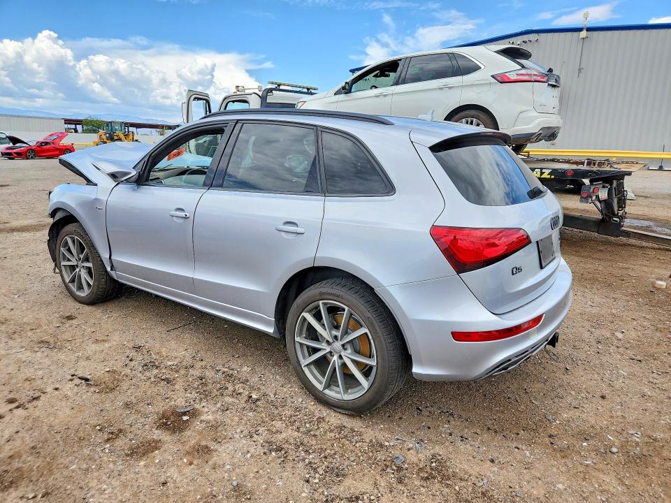 2016 Audi Q5 VIN WA1DVAFPXGA033227 COPART salvage auction — FRONT END, AZ - CERT OF TITLE - SALVAGE, sold $325 on 2026-07-24 (photo 2)