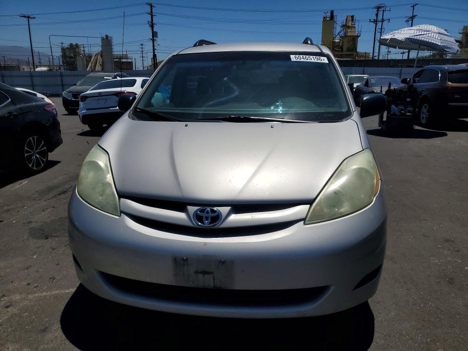 2005 Toyt Sienna VIN 5TDZA23C76S431060 COPART salvage auction — REAR END, Ca - Dis/Dlr/Exp Only Clean Title, sold $875 on 2026-07-27 (photo 5)