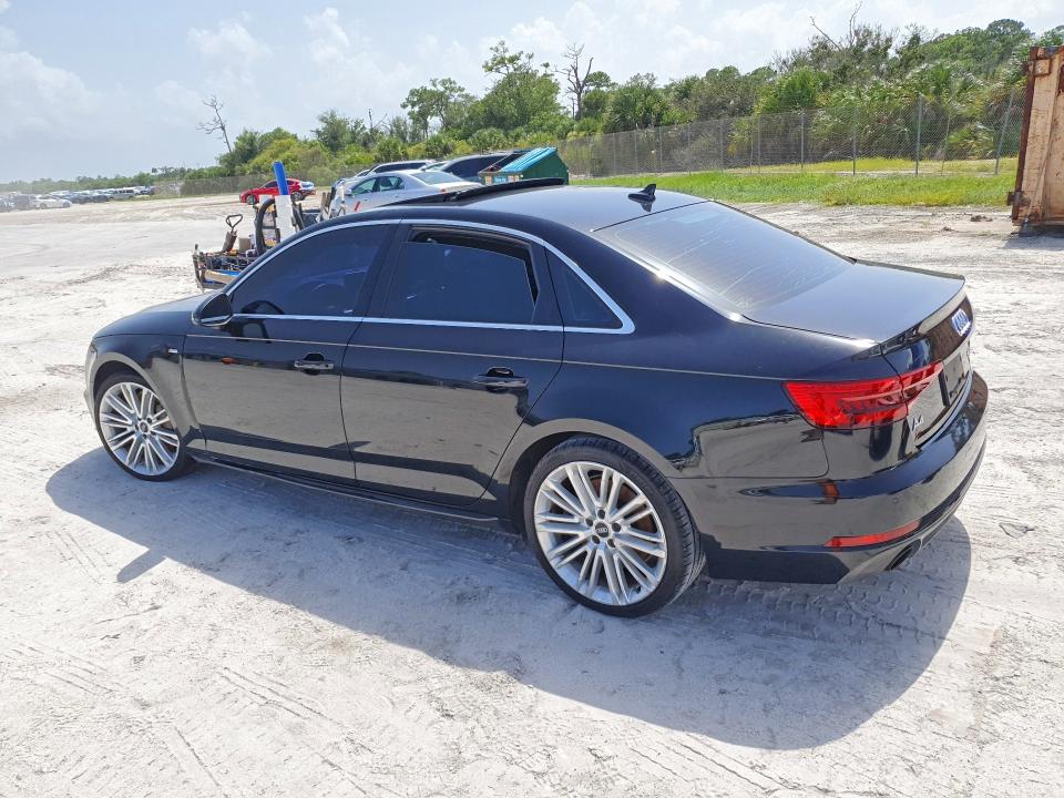 2017 Audi A4 VIN WAUENAF42HN062759 COPART salvage auction — FRONT END, Fl - Certificate Of Destruction (P), sold $90 on 2026-07-15 (photo 2)