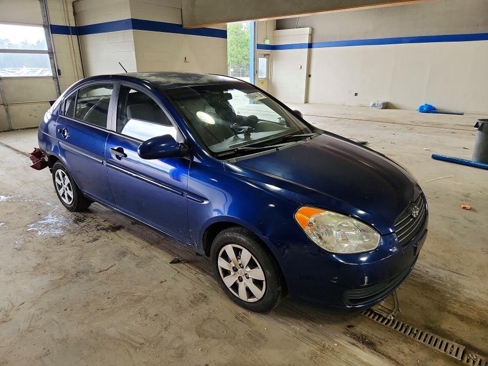 2008 Hyundai Accent VIN KMHCN46C48U201410 COPART salvage auction — REAR END, VA - CERTIFICATE OF TITLE, sold $375 on 2026-07-24 (photo 4)