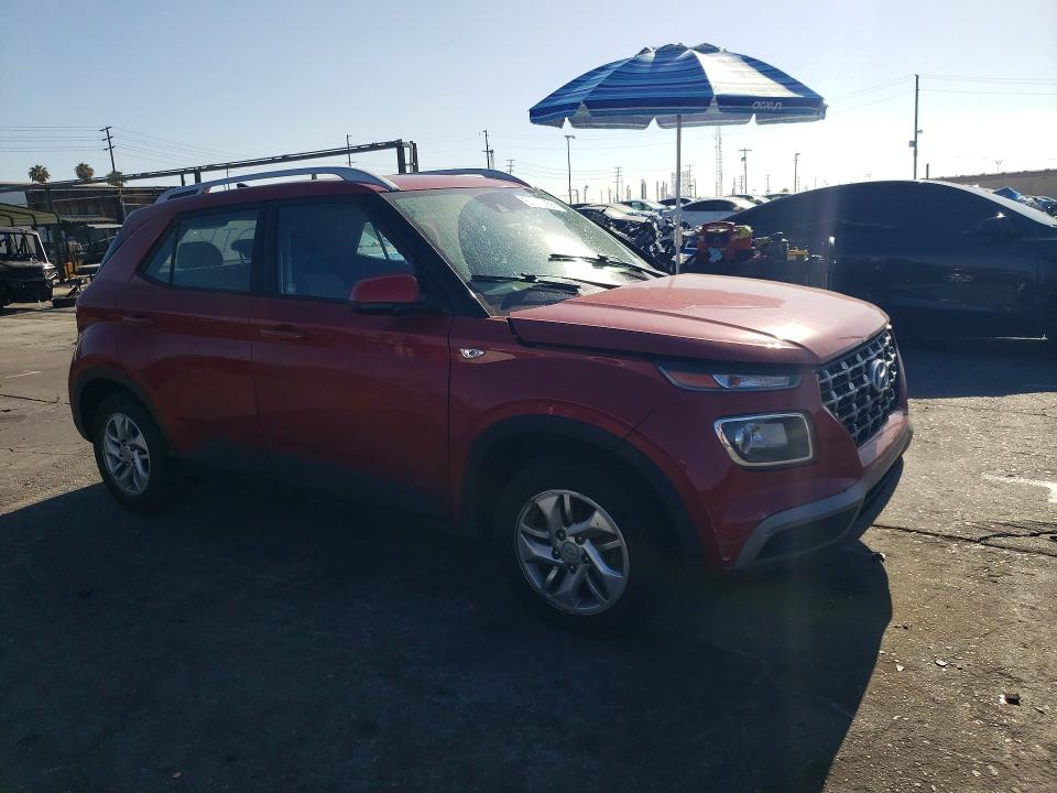 2020 Hyundai Venue VIN KMHRC8A37LU037917 COPART salvage auction — SIDE, PA - CERTIFICATE OF SALVAGE, sold $1,150 on 2026-07-22 (photo 4)