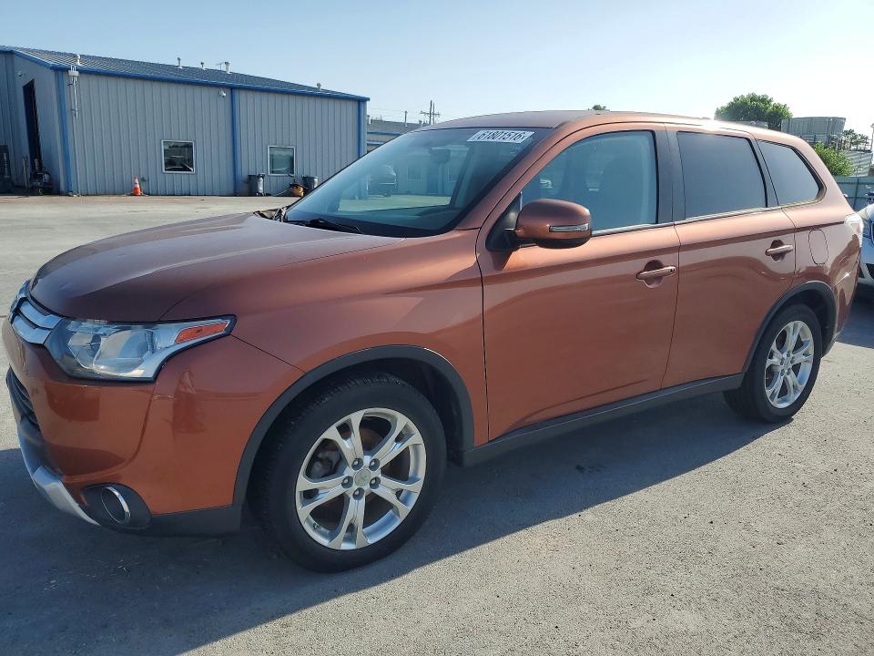 2015 Mitsubishi Outlander VIN JA4AD3A39FZ006929 COPART salvage auction — MECHANICAL, Ok - Certificate Of Title, sold $625 on 2026-07-22 (photo 1)