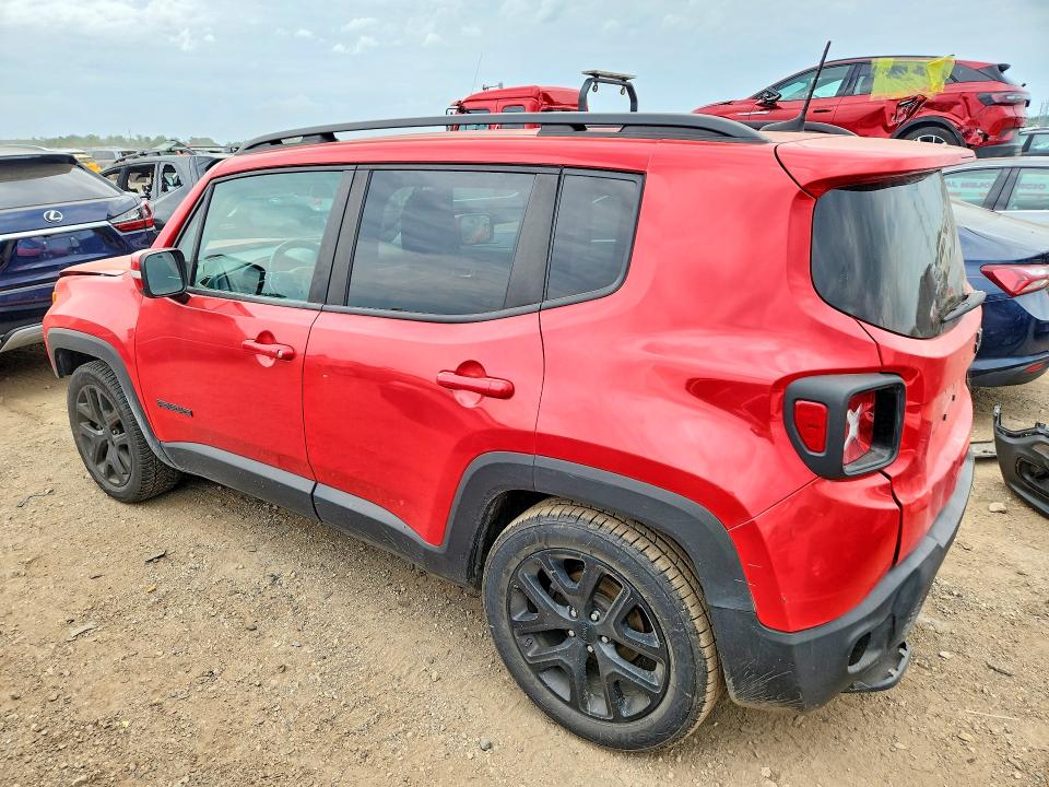 2018 Jeep Renegade VIN ZACCJABB9JPH54900 COPART salvage auction — FRONT END, Il - Certificate Of Title, sold $1,450 on 2026-07-30 (photo 2)