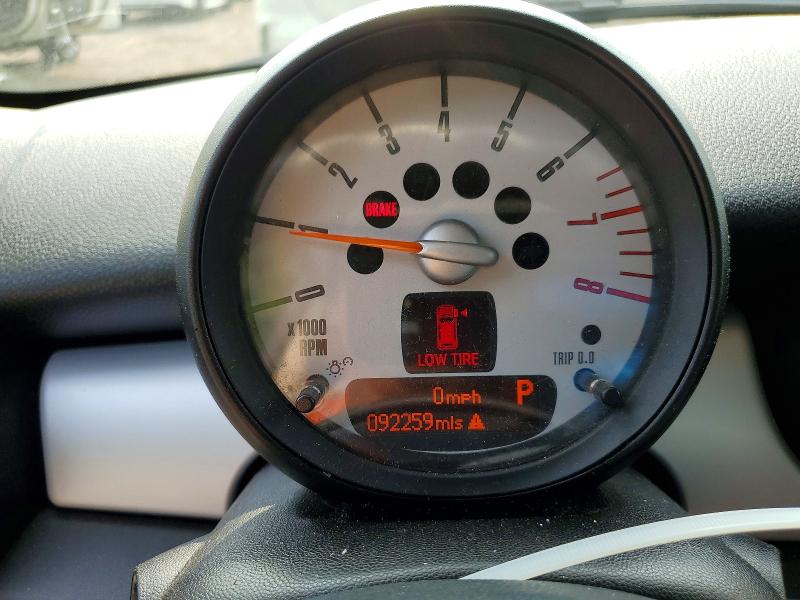 2013 Mini Cooper VIN WMWZF3C53DT491485 COPART salvage auction — FRONT END, Ny - Mv-907A Salvage Certificate, sold $525 on 2026-08-10 (photo 9)