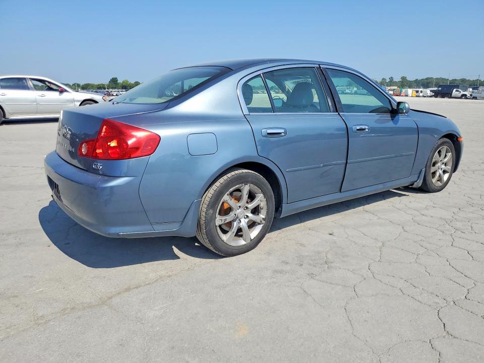 2006 Infiniti G35 VIN JNKCV51E86M505757 COPART salvage auction — FRONT END, Tn - Salvage Certificate, sold $250 on 2026-07-08 (photo 3)