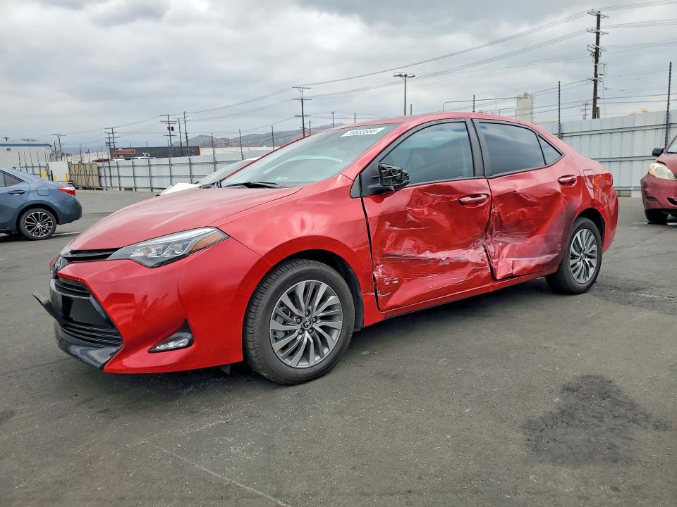 2018 Toyota VIN 5YFBURHE7JP847719 COPART salvage auction — SIDE, Ca - Salvage Certificate, sold $3,900 on 2026-07-27 (photo 1)
