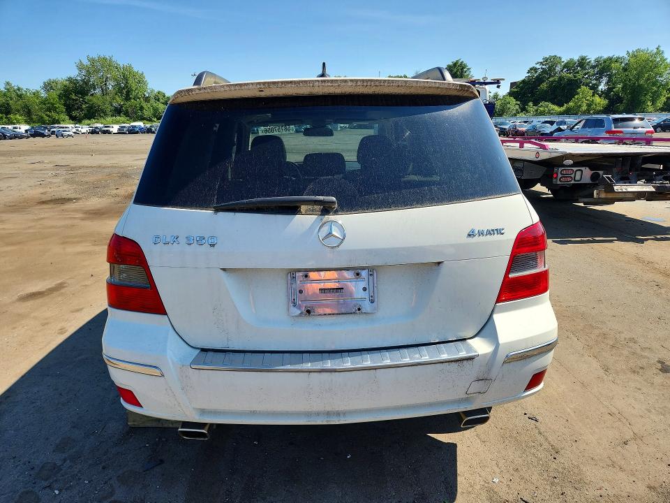 2010 Mercedes-benz Glk-class VIN WDCGG8HB5AF460116 COPART salvage auction — REAR END, PA - CERT OF TITLE, sold $475 on 2026-07-24 (photo 6)