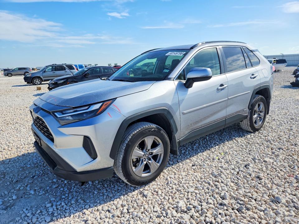 2022 Toyota Rav 4 VIN JTMRWRFV6ND564751 COPART salvage auction — REAR END, Tx - Salvage Vehicle Title, sold $15,399 on 2026-07-30 (photo 1)
