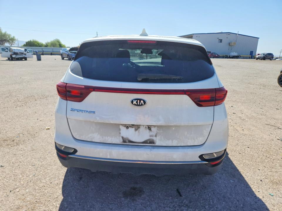 2020 Kia Sportage VIN KNDPM3AC7L7778546 COPART salvage auction — FRONT END, Az - Cert Of Title - Salvage, sold $1,300 on 2026-07-31 (photo 6)