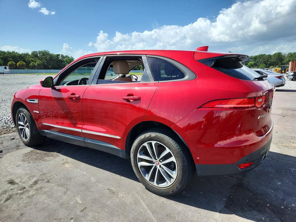2018 Jaguar F-pace VIN SADCJ2EV9JA257300 COPART salvage auction — MINOR DENT/SCRATCHES, GA - CERTIFICATE OF TITLE, sold $4,750 on 2026-07-23 (photo 2)