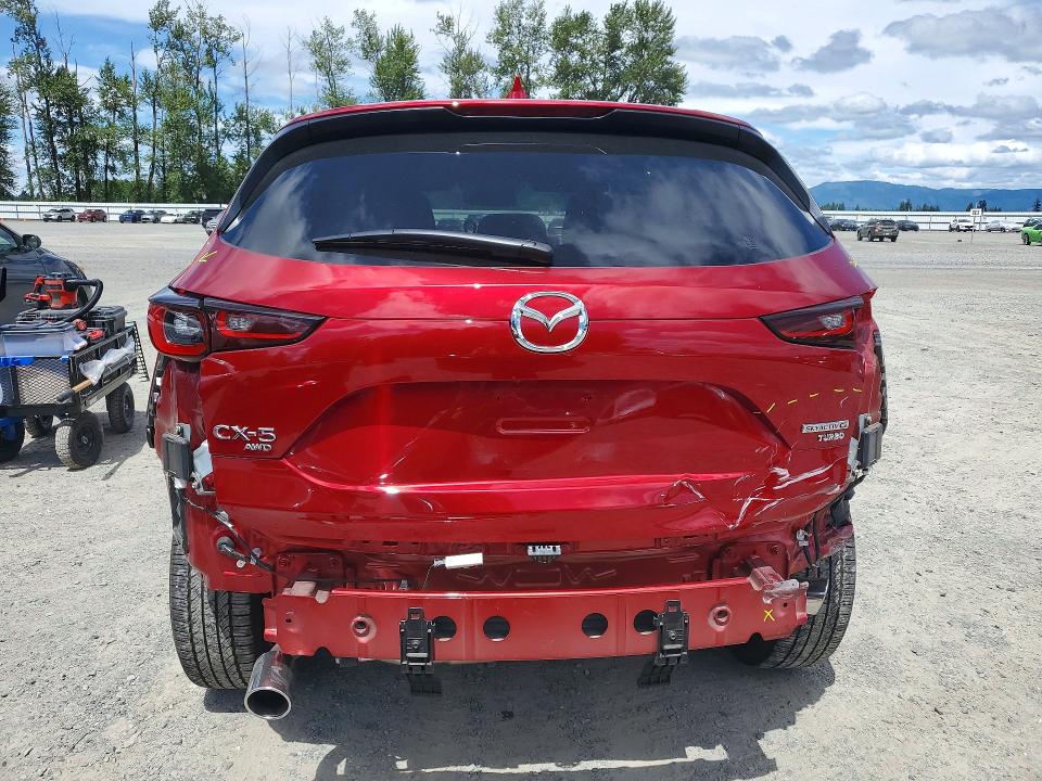 2022 Mazda Cx-5 VIN JM3KFBAY5N0552714 COPART salvage auction — REAR END, Wa - Bill Of Sale, sold $7,900 on 2026-07-20 (photo 6)
