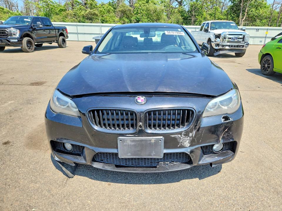 2016 BMW 5er VIN WBA5A7C58GG148026 COPART salvage auction — FRONT END, Ny - Mv-907A Salvage Certificate, sold $1,800 on 2026-07-08 (photo 5)