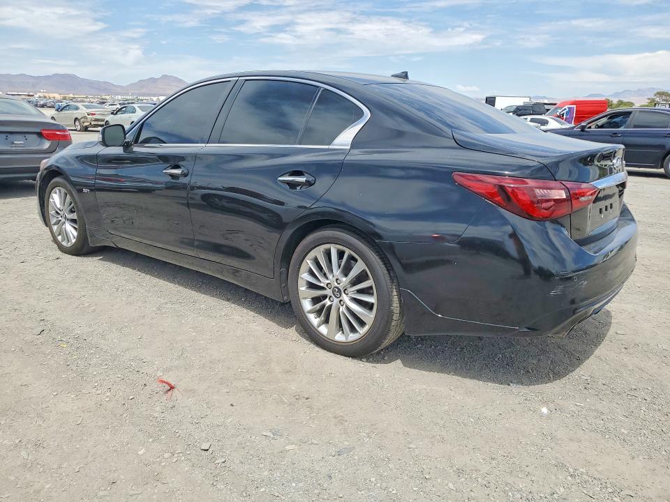 2018 Infiniti Q50 VIN JN1EV7APXJM362667 COPART salvage auction — MECHANICAL, CA - SALVAGE CERTIFICATE (P), sold $1,300 on 2026-07-16 (photo 2)