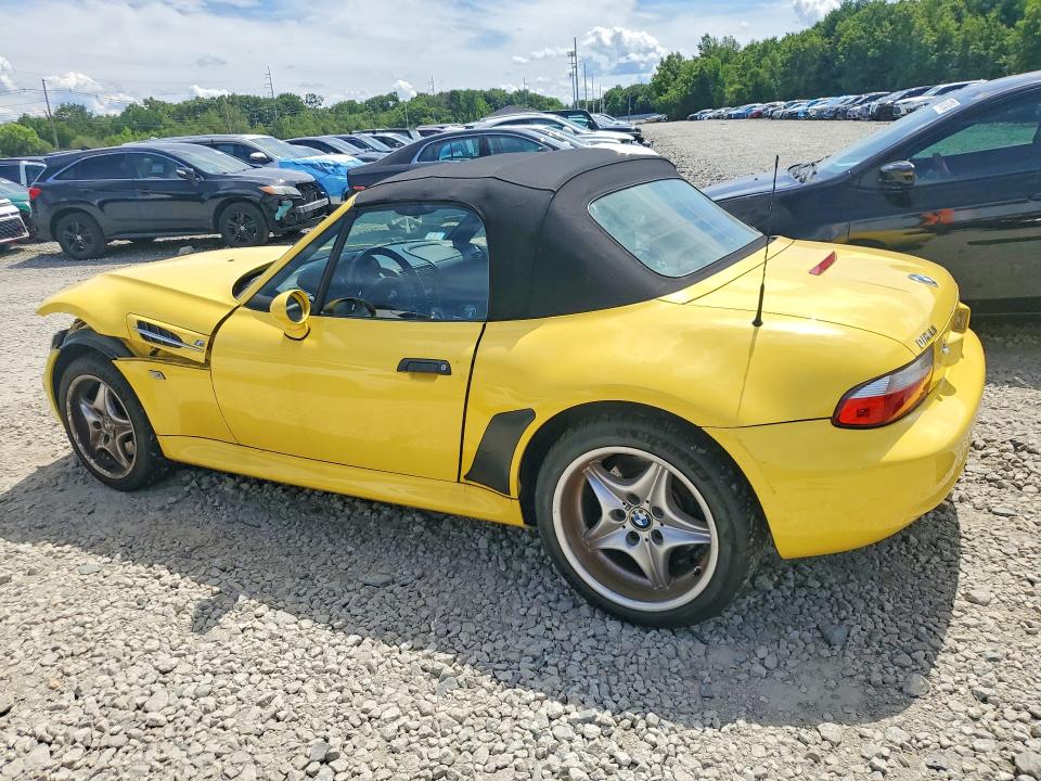 2000 BMW M3 VIN WBSCK9343YLC92002 COPART salvage auction — FRONT END, MA - CERT OF TITLE-RECONSTRCTD COLL, sold $5,800 on 2026-07-23 (photo 2)
