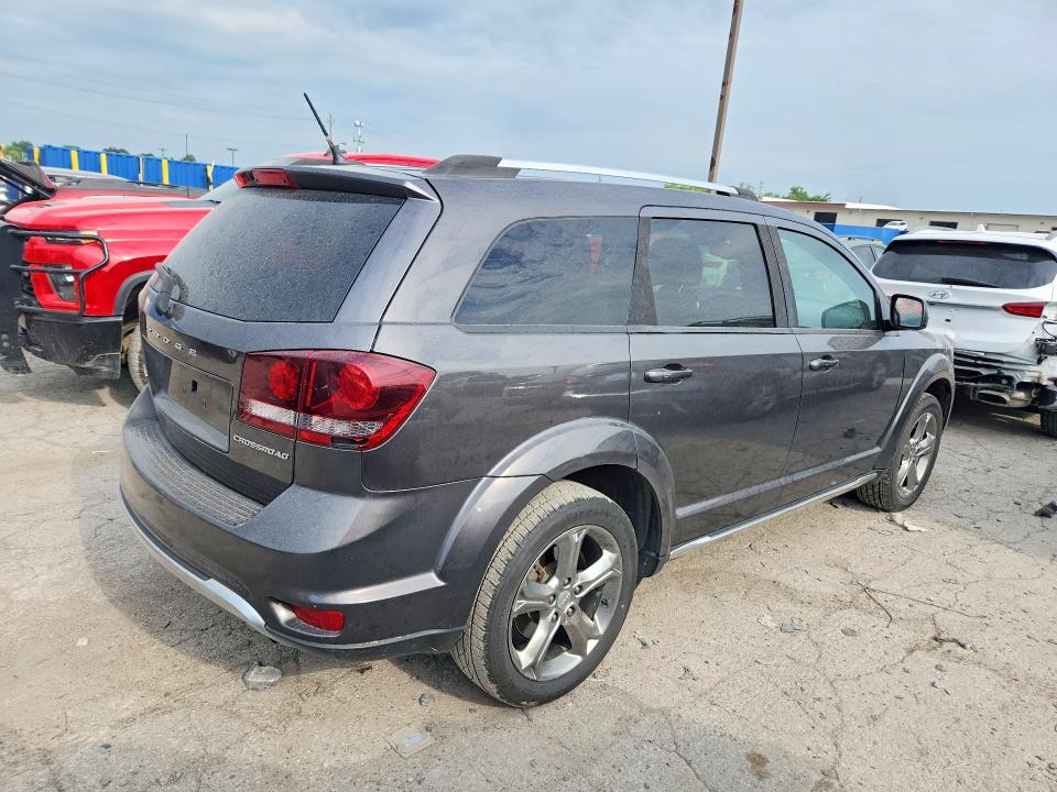 2016 Dodge Journey VIN 3C4PDCGB1GT172000 COPART salvage auction — HAIL, In - Certificate Of Title, sold $250 on 2026-09-11 (photo 3)