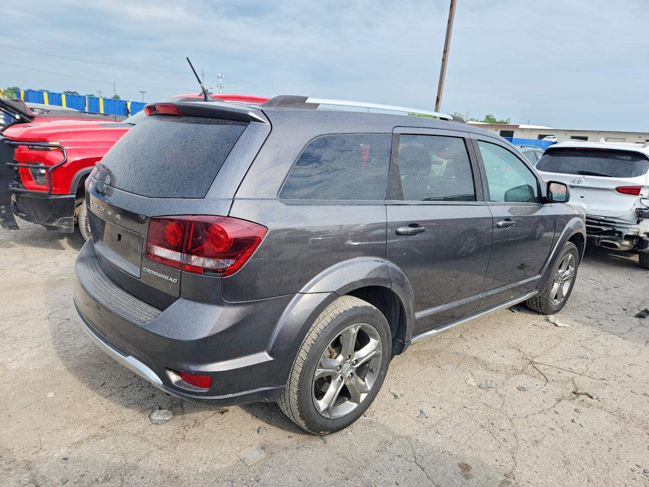 2016 Dodge Journey VIN 3C4PDCGB1GT172000 COPART salvage auction — Hail, IN - CERTIFICATE OF TITLE, sold $675 on 2026-09-04 (photo 3)