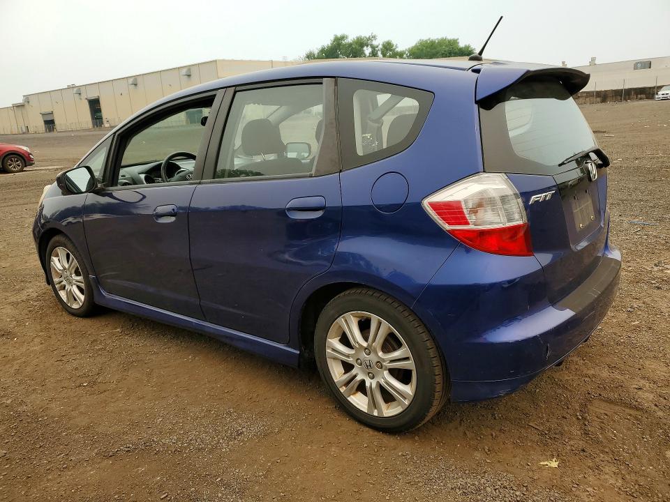 2011 Honda Fit VIN JHMGE8H57BC008823 COPART salvage auction — MECHANICAL, CT - CERT OF TITLE-SALVAGE, sold $875 on 2026-07-21 (photo 2)