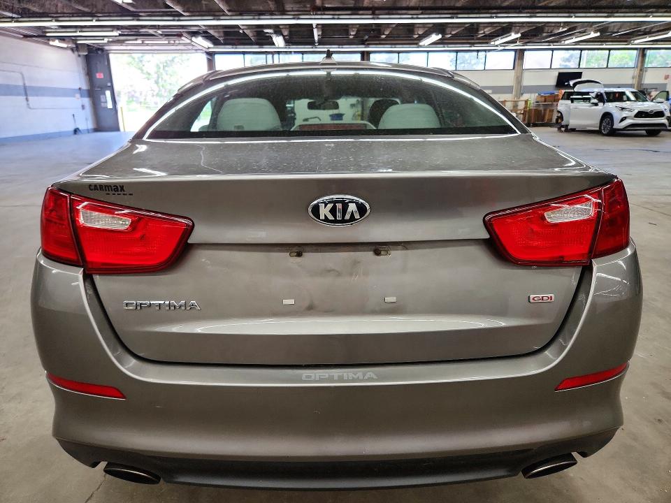 2014 Kia Optima VIN 5XXGM4A70EG290185 COPART salvage auction — MECHANICAL, Salvage Title, sold $375 on 2026-07-27 (photo 6)