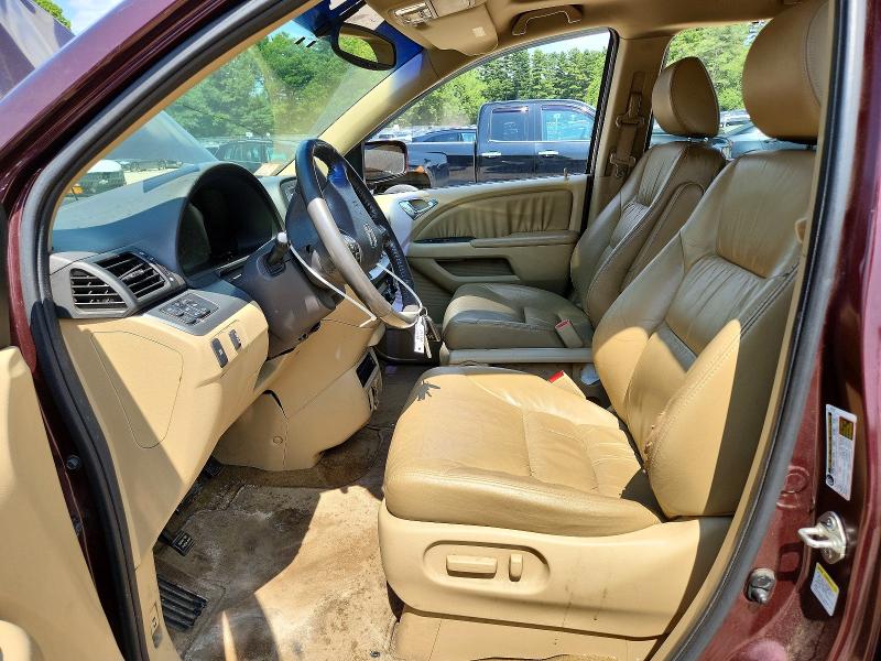 2008 Honda Odyssey VIN 5FNRL38768B100957 COPART salvage auction — FRONT END, MA - CERT OF TITLE-RECONSTRCTD COLL, sold $400 on 2026-07-09 (photo 7)
