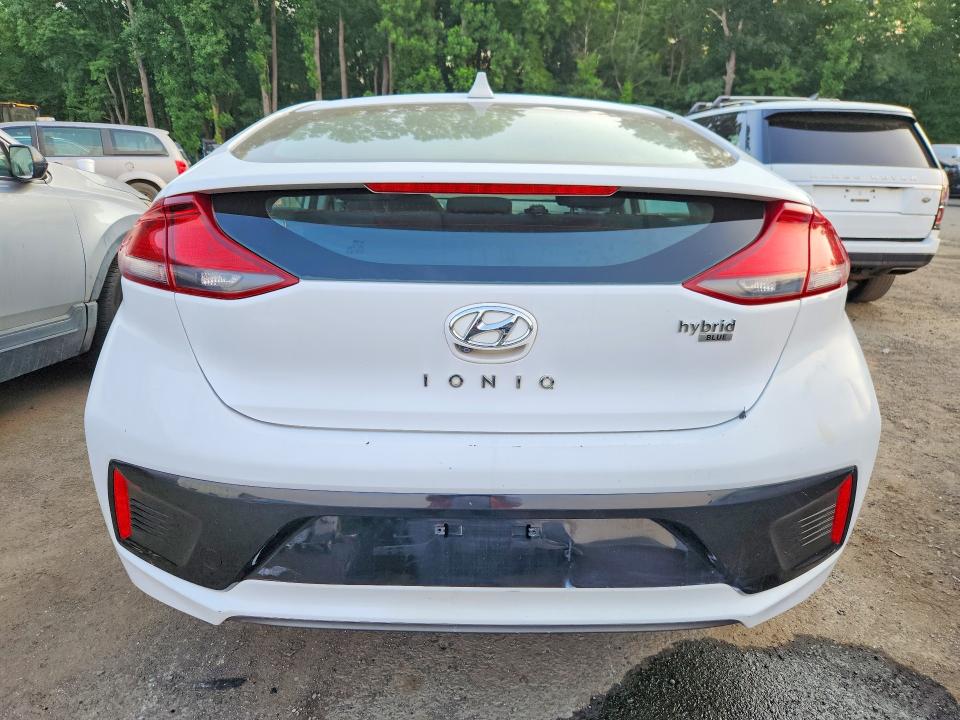 2017 Hyundai Ioniq VIN KMHC65LCXHU031450 COPART salvage auction — FRONT END, Ct - Certificate Of Title (P), sold $600 on 2026-07-30 (photo 6)
