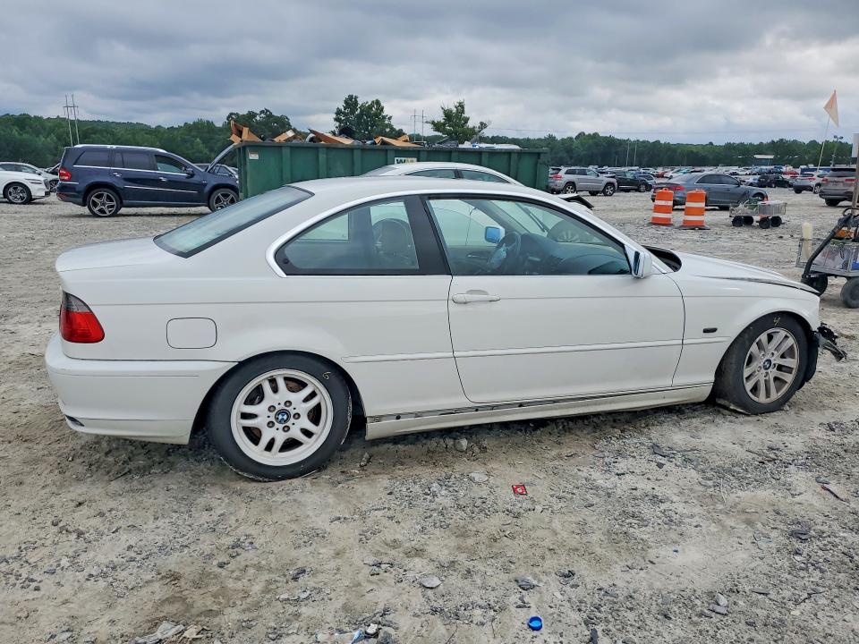 2002 BMW 3er VIN WBABN33452JW60720 COPART salvage auction — FRONT END, Ga - Cert Of Title-Salvage, sold $275 on 2026-08-05 (photo 3)